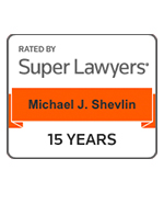 Rated By | Super Lawyers | Michael J. Shevlin | 15 Years